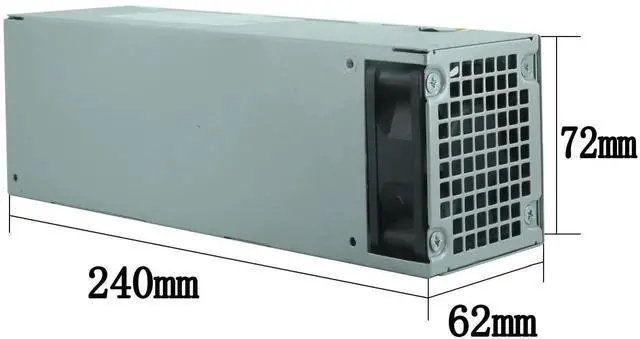 Alt view image 2 of 7 - Vszerda 255W SFF Power Supply H255ES-00 YH9D7 R7PPW 3XRJ0 V9MVK FP16X T4GWM M9GW7 FN3MN Compatible with Dell Optiplex 3020 7020 9020 Precision T1700 Small Form Factor Desktop