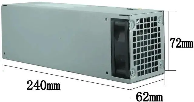 Alt view image 3 of 7 - Vszerda 255W SFF Replacement Power Supply H255ES-00 YH9D7 Compatible with Dell Optiplex 3020 7020 9020 & Precision T1700 Small Form Factor, P/N R7PPW 3XRJ0 V9MVK FP16X T4GWM M9GW7 FN3MN