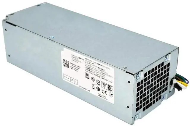 Main image of 240W SFF Replacement Power Supply PSU Compatible with Dell Optiplex 3040 3046 3250 3650 3656 5040 7040 Small Form Factor, H240EM-00 B240NM-00 AC240EM-00 L240AM-00 HU240AM-00, P/N THRJK 4GTN5 4R1KT D7G