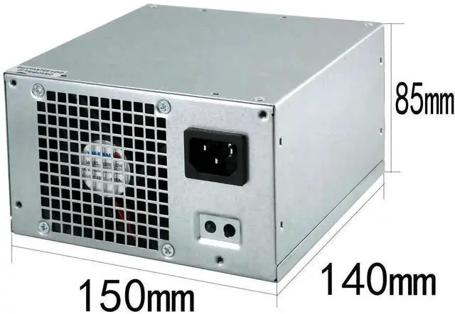 Alt view image 5 of 6 - Vszerda 300W Replacement Power Supply L300PM-00 Compatible with Dell Optiplex 3010 7010 9010, Inspiron 3847 570 560 300, Precision T1500 T1650, Vostro 400 MT Mini Tower, OEM PS-6301-05DF X9GWG