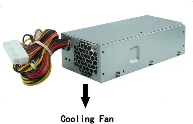 Alt view image 6 of 6 - Vszerda 220W Slimline Desktop Replacement Power Supply PSU Compatible with HP Pavilion S5 S5-1xxx & TouchSmart 310-1205la, PCA222 PCA322 FH-ZD221MGR, P/N 633193-001 633195-001 633196-001