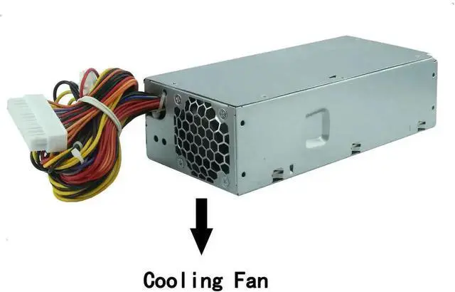 Alt view image 4 of 6 - 220W Slimline Desktop Replacement Power Supply PSU Compatible with HP Pavilion S5 S5-1xxx & TouchSmart 310-1205la, M/N PCA222 PCA322 FH-ZD221MGR, P/N 633193-001 633195-001 633196-001