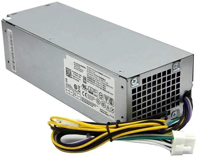 Alt view image 3 of 7 - 240W Replacement Power Supply Compatible with Dell Optiplex 3040 3046 3250 3650 3656 5040 7040 SFF, Model B240NM-00 D240EPN-00 AC240EM-00 L240EPM-00 L240AM-00 H240EM-00, P/N THRJK 4GTN5 4R1KT D7GX8 HG