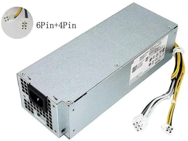 Alt view image 2 of 6 - Vszerda 240W Replacement Power Supply PSU H240ES-02 Compatible with Dell OptiPlex 3050 3060 3070 5050 5060 7050 7060 7070 MT, Vostro 3668 3669, HU240AS-02 H240NM-02 P/N J61WF DK87P