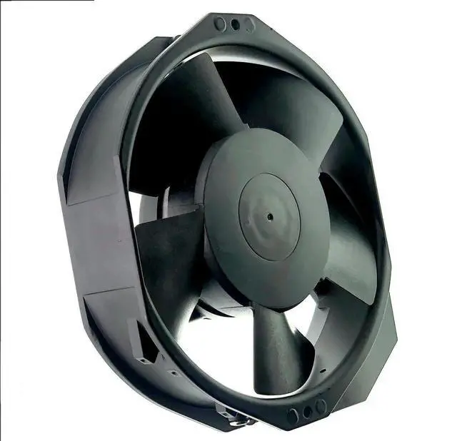 Alt view image 4 of 7 - Vszerda W2E142-BB05-01 7006ES Replacement Axial Cooling Fan, 115V 27/28W 172×150×38mm 2-Pin Metal Cabinet Fan