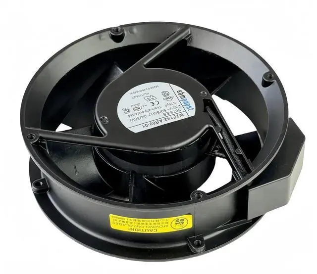 Alt view image 2 of 7 - WRIARICH EBM PAPST W2E143-AB09-01 172×172×51mm High Temp Resistant Axial Fan 230V 24/30W Industrial Cabinet Cooling Fan