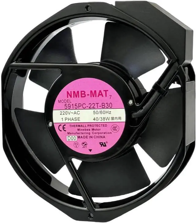 Main image of Vszerda 5915PC-22T-B30 220V Cabinet Cooling Fan, 172×150×38mm Industrial Inverter Fan