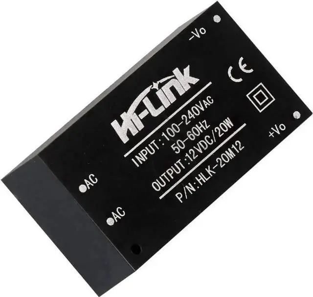 Alt view image 5 of 5 - Vszerda 10PCS HLK-20M12 AC-DC Power Supply Module, 220V AC to 12V DC 20W Step Down Intelligent Switching Power Module for Household Equipment