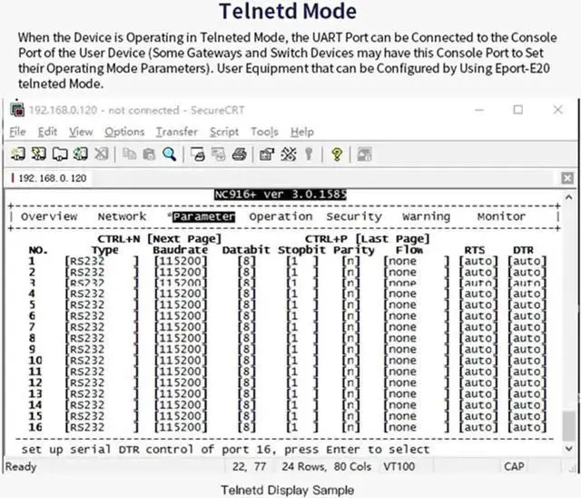 Alt view image 2 of 7 - Vszerda Eport-E20 FreeRTOS Embedded TTL Serial to Ethernet TCP/IP Server Module 3.3V Support DHCP Telnet for MCU, 10PCS Pack