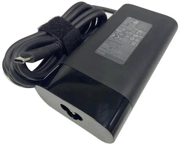 Main image of Vszerda New 90W USB-C AC Power Adapter Charger Replacement for HP TPN-DA08 L45440-003 904144-850, Compatible with HP Spectre x360 15t-bl100 Notebook Type-C Power Supply