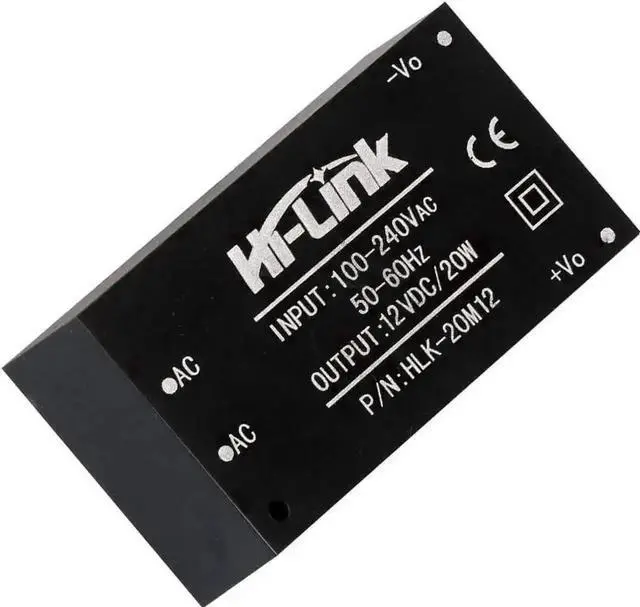 Alt view image 3 of 5 - Vszerda HLK-20M12 AC-DC Step-Down Power Module 220V to 12V 20W Household Switch Power Supply (10PCS Pack)