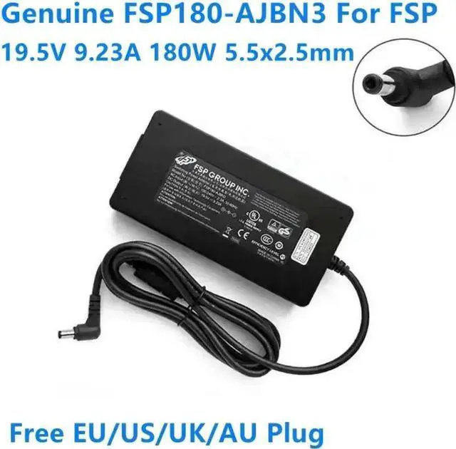 Main image of Vszerda 180W AC Power Adapter FSP180-AJBN3, 19.5V 9.23V Replacement Charger for XNE15E19 MAG-15 EVOO EG-LP5-BK A15-180P1A Gaming Laptops