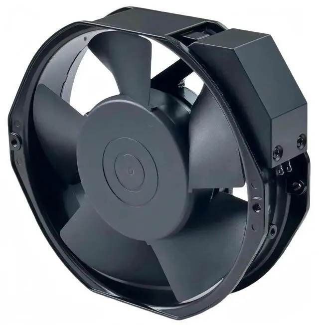 Alt view image 4 of 7 - Vszerda Ebm-papst W2E142-BB01-01 Replacement Axial Cooling Fan, 7056ES, 230V 27/28W, 172×150×38mm Metal High Temperature Resistant Industrial Cabinet Fan