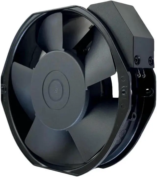 Alt view image 6 of 7 - Vszerda Ebm-papst W2E142-BB01-01 Replacement Axial Cooling Fan, 7056ES, 230V 27/28W, 172×150×38mm Metal High Temperature Resistant Industrial Cabinet Fan