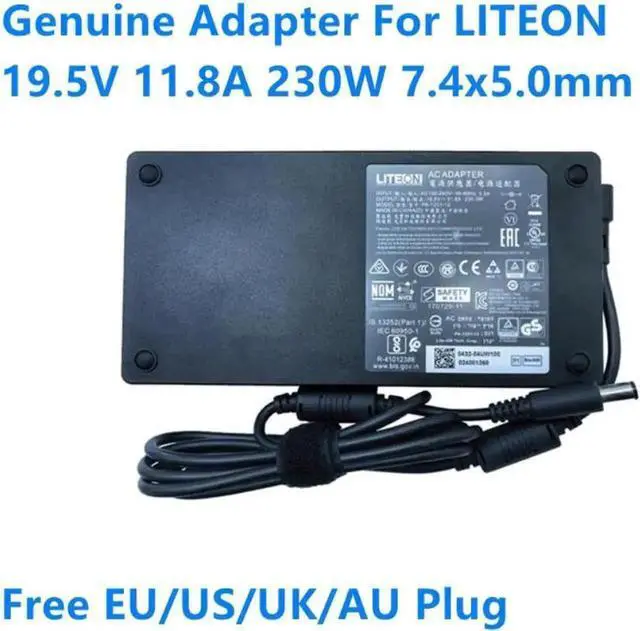 Main image of Vszerda 19.5V 11.8A 230W AC DC Power Adapter 7.4x5.0mm DC Tip Replacement for LITEON PA-1231-12 Gaming Laptop Power Charger