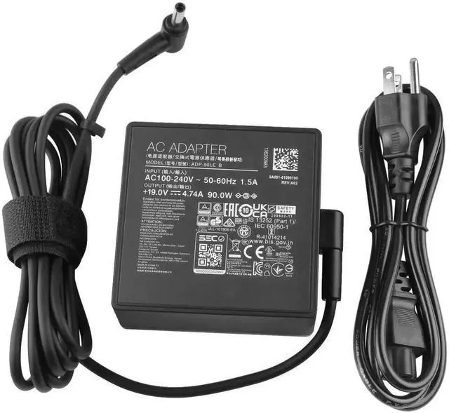 Main image of Vszerda 90W Laptop Charger 4.5×3.0mm Tip A19-090P2A for ASUS Vivobook 14X 15X S14 S15 S16 OLED Flip TP3604 Series