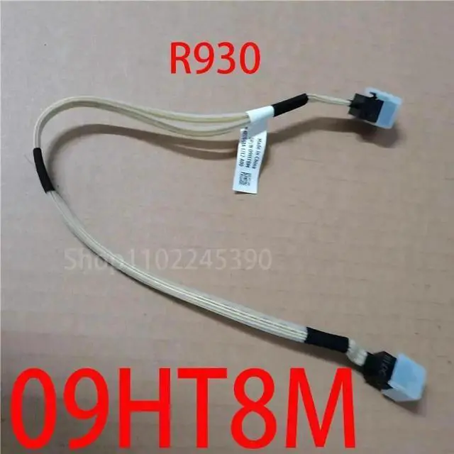 Main image of Vszerda 09HT8M 9HT8M Mini SAS HD Backplane Signal Cable 14 Inch, Storage SAS Cable Compatible with Dell PowerEdge R920 R930 Server Backplane B