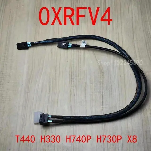 Main image of Vszerda 0XRFV4 XRFV4 SAS RAID Cable, X8 Backplane Cord for Dell PowerEdge T440 Server, Compatible with H330 H730P H740P PERC Cards