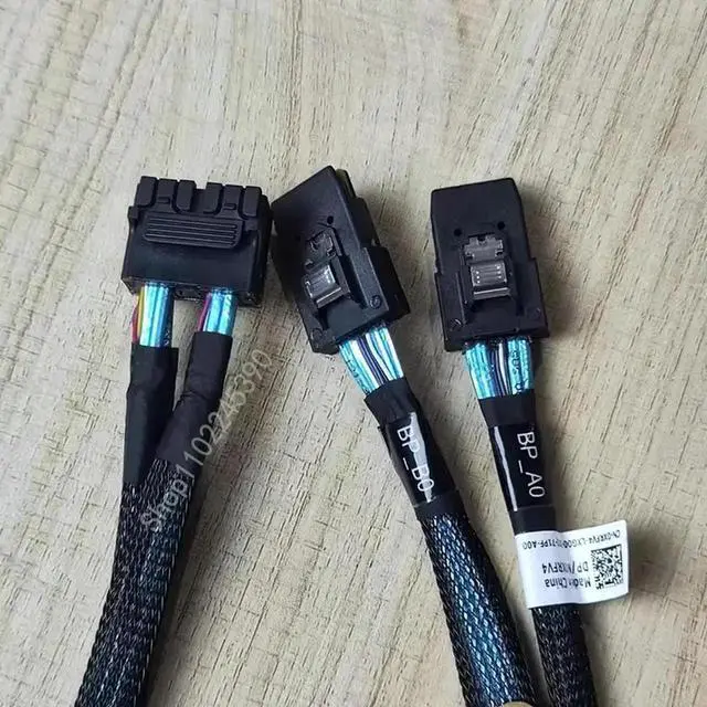 Alt view image 2 of 2 - Vszerda 0XRFV4 XRFV4 SAS RAID Cable, X8 Backplane Cord for Dell PowerEdge T440 Server, Compatible with H330 H730P H740P PERC Cards