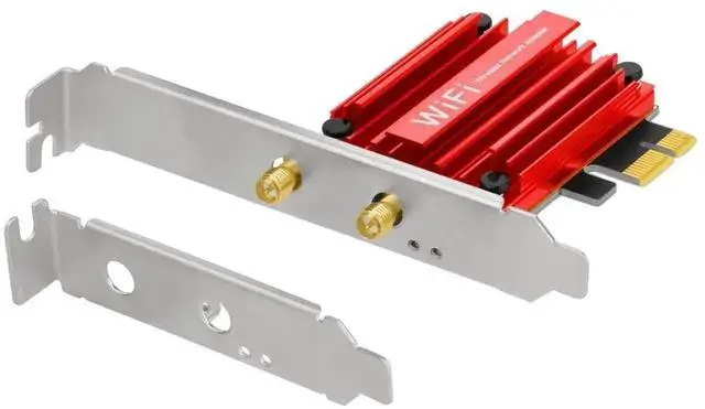 Alt view image 3 of 6 - Vszerda AX210 WiFi 6E PCIe Wireless Adapter, Tri-Band 2.4G/5G/6G with Bluetooth 5.3 for Desktop