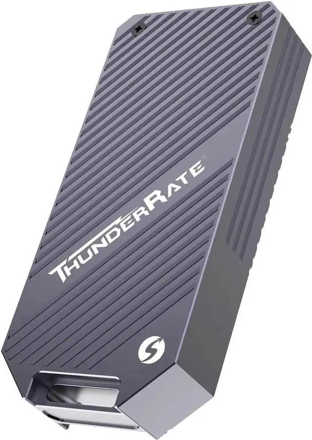 Alt view image 3 of 6 - Vszerda USB4 40Gbps M.2 NVMe 2280 SSD Enclosure Model TB-2464 PRO, Type-C External Solid State Drive Case Compatible with Thunderbolt 3/4, USB 3.2/3.1/3.0