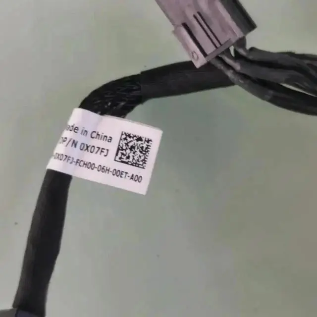 Alt view image 2 of 2 - Vszerda X07FJ 0X07FJ SAS Data Cable for Dell T7920 Workstation, 4-Drive Expansion Kit Integrated Power & SAS Cord