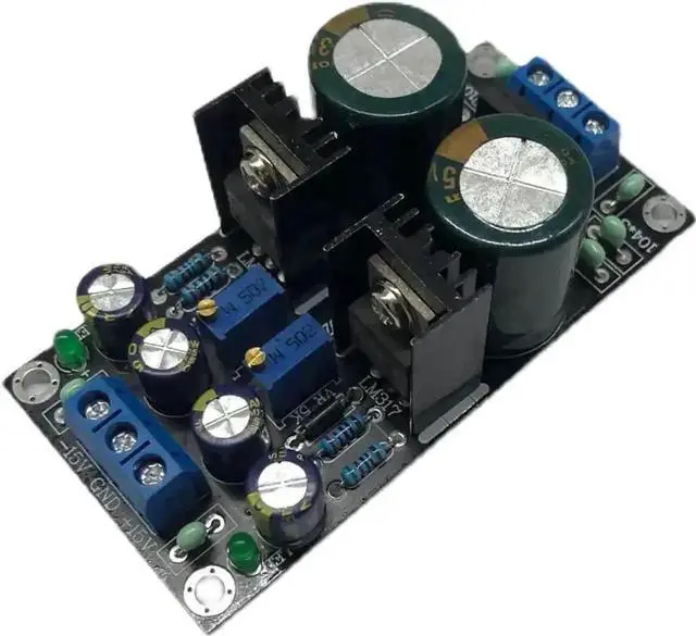 Alt view image 6 of 7 - Vszerda 10Pcs LM337 Positive & Negative Adjustable DC Regulated Power Supply Module, XR-103 Dual Polarity Voltage Regulator Board