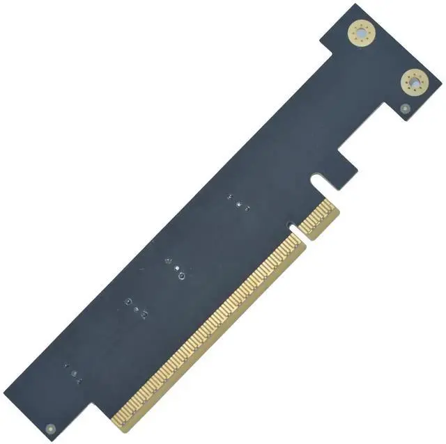 Alt view image 6 of 6 - Vszerda PCIe 5.0 x16 to 2 Upward MCIO x8 Adapter Card, Supports 4 U.2 NVMe SSD