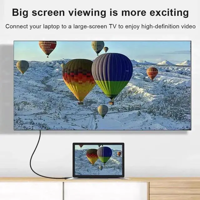Alt view image 4 of 7 - Vszerda 100FT/30M Nylon Braided AOC Fiber Optic HDMI 2.1 Cable, 48Gbps Ultra High Speed Supports 8K@60Hz 4K@120Hz Dynamic HDR10 eARC HDCP 2.2 YCbCr 4:4:4
