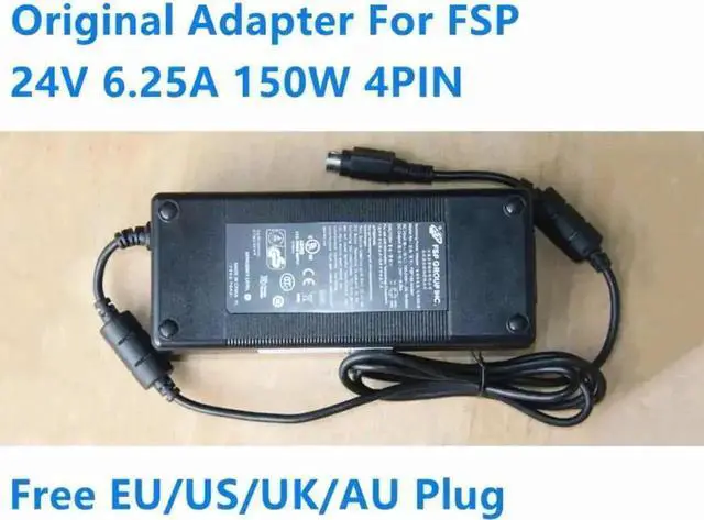 Main image of Vszerda 24V 6.25A 150W 4PIN AC DC Power Adapter Replacement for FSP FSP150-AAAN1 FSP150-ABA, Compatible with PIONEER MAW-EM55 POS System Monitor Power Supply Charger