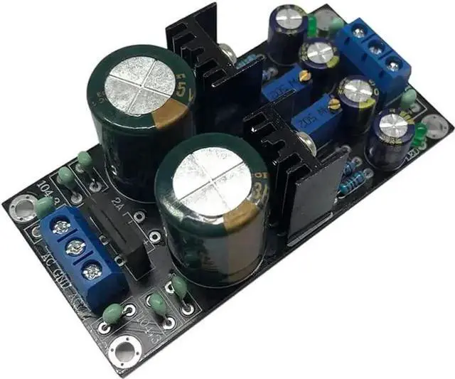 Alt view image 5 of 7 - Vszerda 10 Pack XR-103 LM337 Adjustable Dual Polarity Power Supply Module, Positive & Negative DC Adjustable Voltage Regulator Board