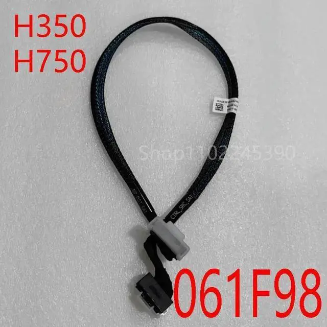 Main image of Vszerda 61F98 061F98 SAS Backplane Cable, for PERC H350 H750 RAID Card, 4×3.5" Hot-Swap Hard Drive Backplane Connection Cord