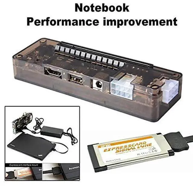 Alt view image 6 of 7 - Vszerda GDC Beast Series Expresscard External GPU Dock, Laptop PCIe Discrete Graphics Docking Station, Mini PCI-E/M.2 A Key Compatible, No Power Version