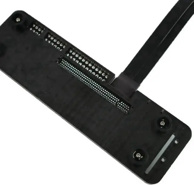 Alt view image 6 of 7 - Vszerda R43SG PCIe 4.0 x4 NVMe M.2 Key M External GPU Stand Bracket, 64Gbps Riser Cable 50CM for GTX 1660 & Up Graphics Cards