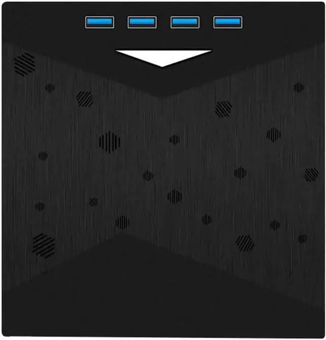 Alt view image 2 of 7 - Vszerda 7 in 1 USB 3.0 Type-C External CD DVD RW Burner Optical Drive with SD TF Card Reader 4 USB Expansion Ports for Laptop Desktop Windows 11/10/8/7 Linux MacOS