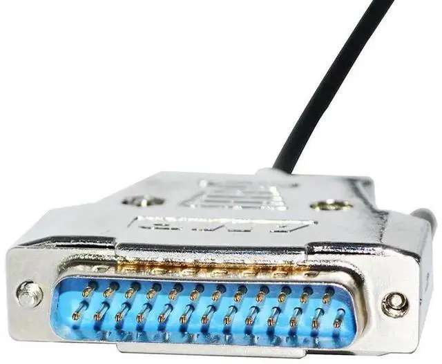 Alt view image 2 of 6 - Vszerda 1.8m FTDI FT232RL USB to DB25 Male RS232 Serial Cable, TNC Communication Cord for Kantronics KPC2, KPC-3+ & ARM Debian Systems