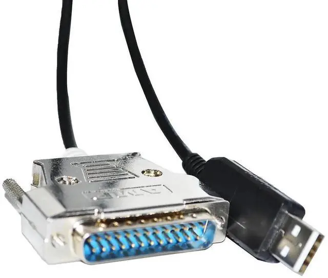Alt view image 3 of 6 - Vszerda 1.8m FTDI FT232RL USB to DB25 Male RS232 Serial Cable, TNC Communication Cord for Kantronics KPC2, KPC-3+ & ARM Debian Systems