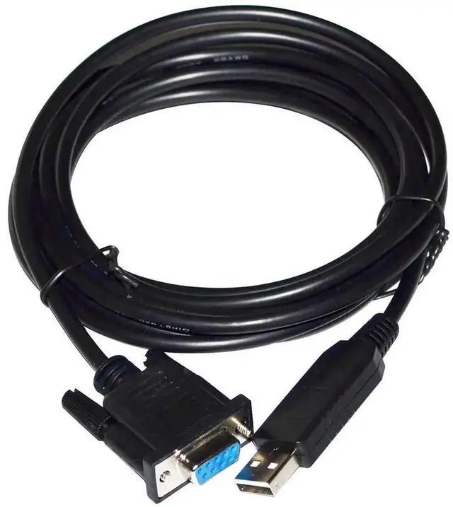 Main image of Vszerda 3.6M USB to DB9 Female RS232 Serial Converter Cable with FTDI FT232RL Chip, Null Modem Crossover Cable, Cross Wiring 2RXD 3TXD