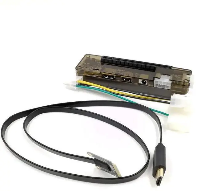 Alt view image 4 of 5 - Vszerda Beast Series EXP GDC External PCIe eGPU Dock for Laptops, Mini PCI-E Interface External Graphics Station, No Built-in Power Supply