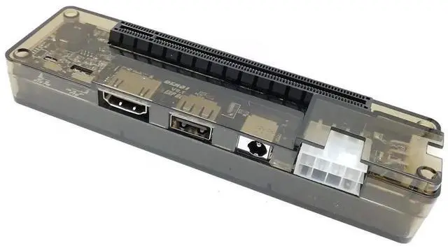 Alt view image 5 of 5 - Vszerda Beast Series EXP GDC External PCIe eGPU Dock for Laptops, Mini PCI-E Interface External Graphics Station, No Built-in Power Supply