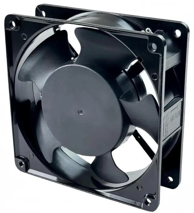 Alt view image 5 of 7 - Vszerda NIDEC TA450 A30108-10 12038 AC Axial Cooling Fan, 120x120x38mm 115V 0.26/0.21A 50/60Hz Industrial Cabinet Fan with BTH Connector