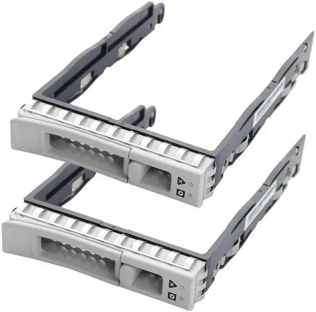 Main image of Vszerda 2 Pack 2.5 Inch SFF Hard Drive Tray Caddy 74-113290-01 SAS SATA SSD Hot Swap Carrier Compatible with Cisco UCS C220 M5 C240 M5 C480 ML M5 C4200 Rack Server