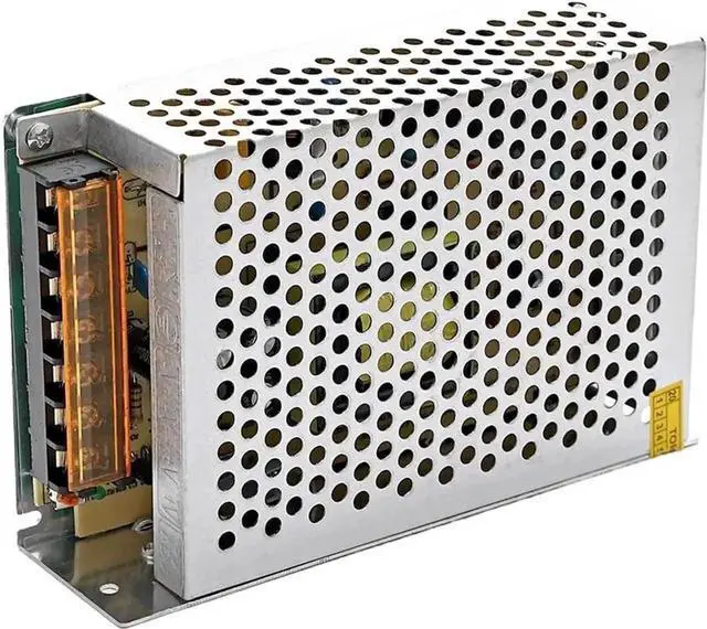 Alt view image 3 of 6 - Vszerda 120W Aluminum Shell Switching Power Supply, DC 12V 10A Constant Voltage Converter Driver Adapter for LED & Industrial Equipment
