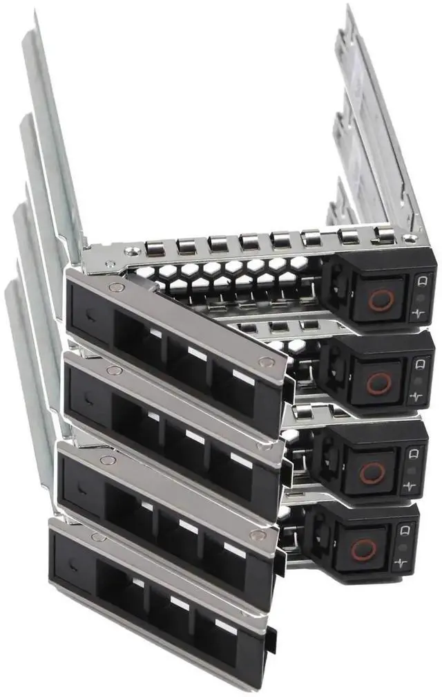 Main image of WRIARICH 4 Pack 2.5 Inch HDD SSD Tray Caddy DXD9H 0DXD9H Compatible with Dell PowerEdge 14G Servers R440 R640 R740 R740xd R840 R940 R6415 R7415 R7425