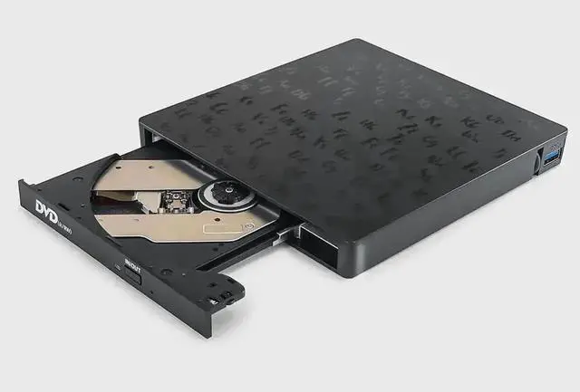 Alt view image 2 of 7 - Vszerda 7 in 1 External CD DVD +/-RW Drive USB3.0 Type-C Optical Burner with SD TF Card Reader Compatible with Windows 11/10 Linux Mac OS Laptop Desktop PC