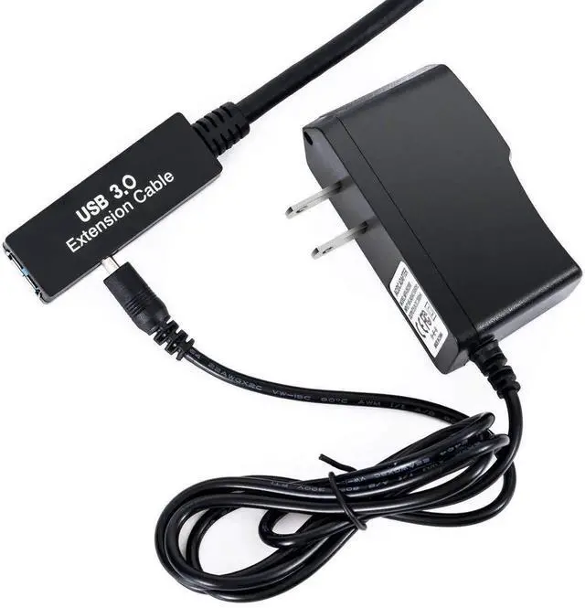 Alt view image 7 of 7 - WRIARICH 25FT Active USB 3.0 Extension Cable, A-Male to A-Female Cord with Signal Booster Chipset, Compatible with Oculus Quest 3, VR, Xbox, PS4, Webcam and More
