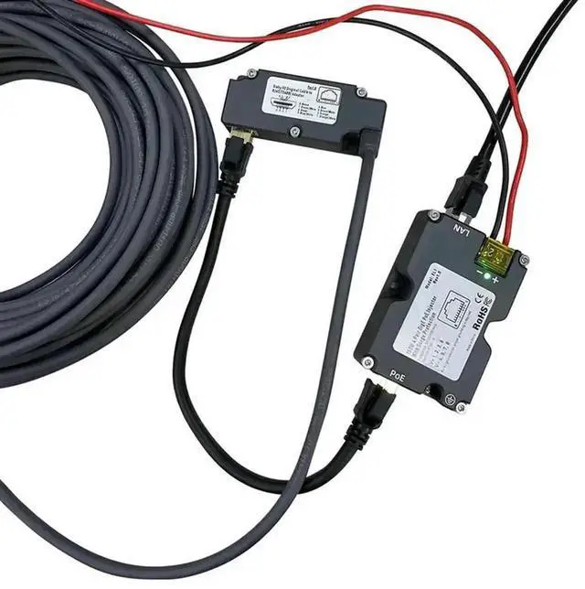 Alt view image 3 of 4 - Vszerda CB1 Starlink V2 Dishy Adapter, Proprietary Cable to RJ45 Converter with 12V/24V Power Conversion