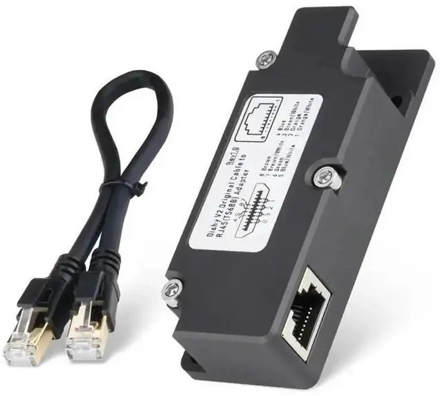 Main image of Vszerda CB1 Antenna Adapter for Starlink V2 Dishy, Proprietary Cable to RJ45 Ethernet Converter, 12V/24V Power Conversion Connection Cable for Starlink V2 Satellite Dish
