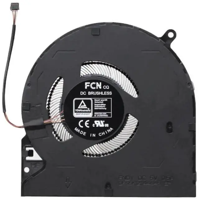 Alt view image 6 of 7 - Vszerda CPU GPU Dual Cooling Fan Replacement for Razer Blade 15 2021 RZ09-0367, OEM DFS5K123043635 DFS5K121144645 FNDX FNDY