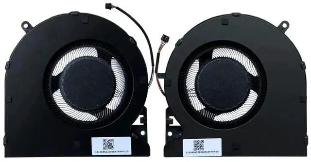 Main image of Vszerda CPU GPU Dual Cooling Fan Replacement for Razer Blade 15 2021 RZ09-0367, OEM DFS5K123043635 DFS5K121144645 FNDX FNDY